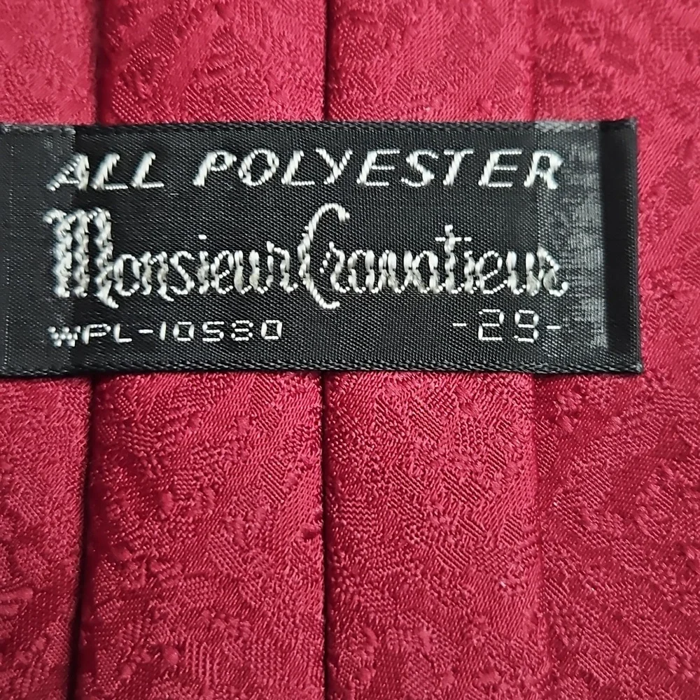 Monsieur Cravatieur 1970s CLASSIC Clip On Tie.